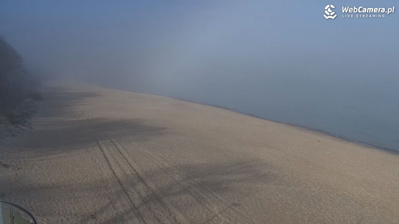 Kołobrzeg - widok na plażę zachodnią - 17 kwiecień 2026, 08:40