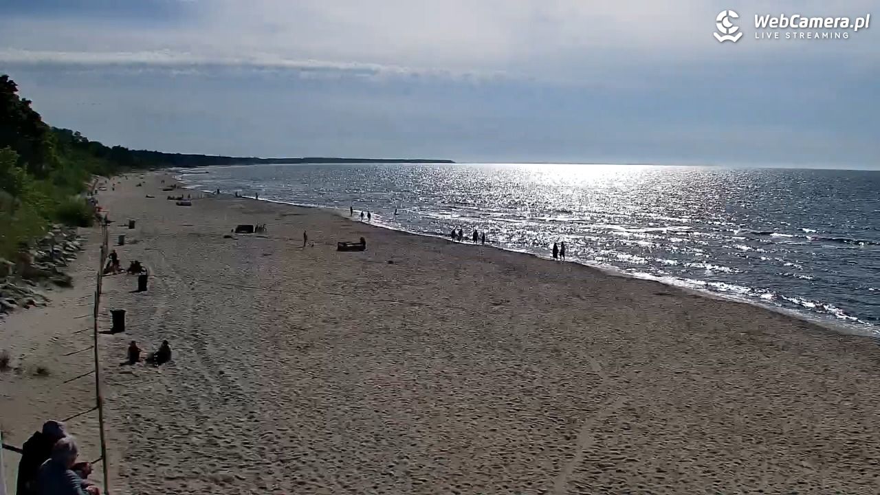Kołobrzeg - widok na plażę zachodnią - 31 maj 2026, 17:19