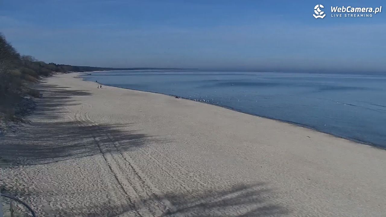 Kołobrzeg - widok na plażę zachodnią - 18 kwiecień 2026, 09:13