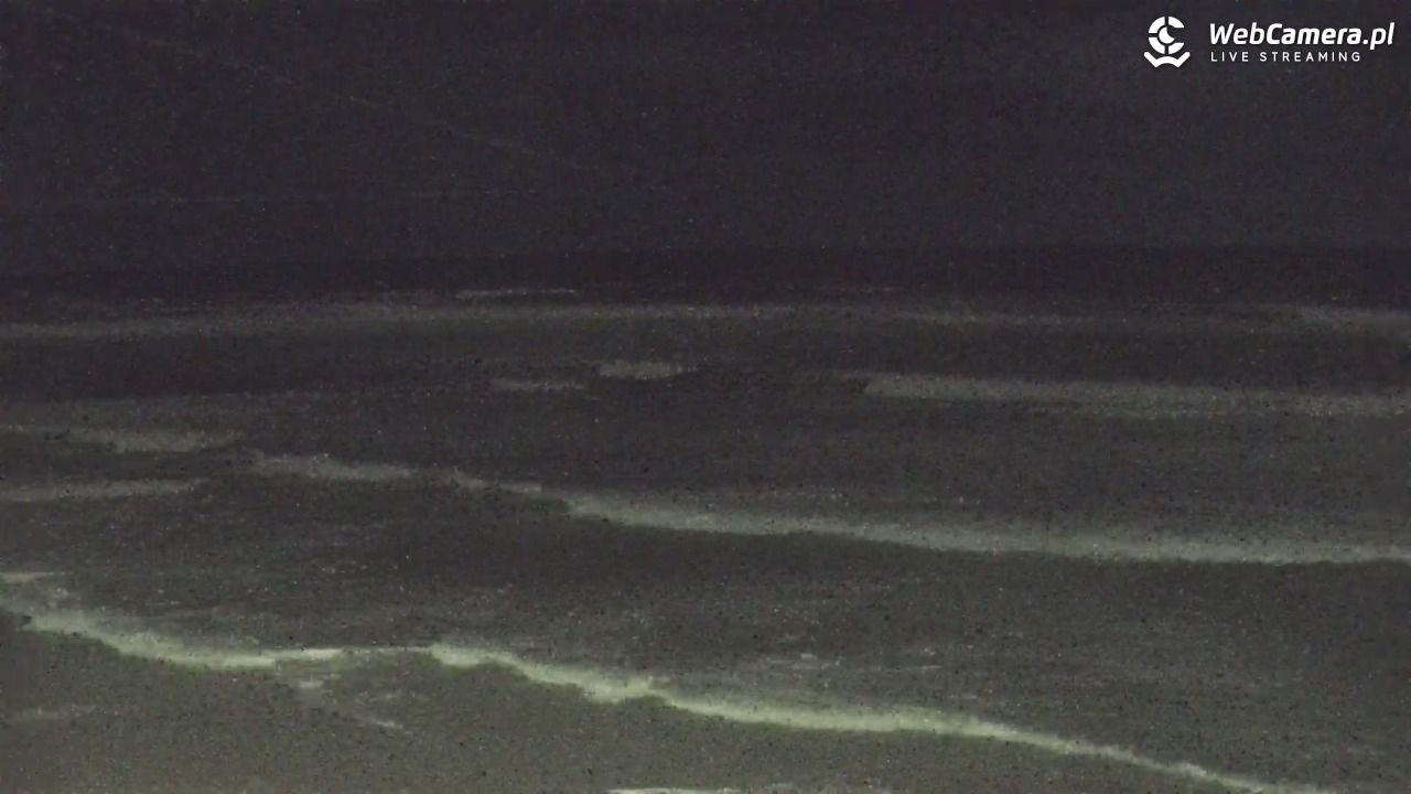 Kołobrzeg - widok na plażę zachodnią - 30 grudzień 2025, 18:48