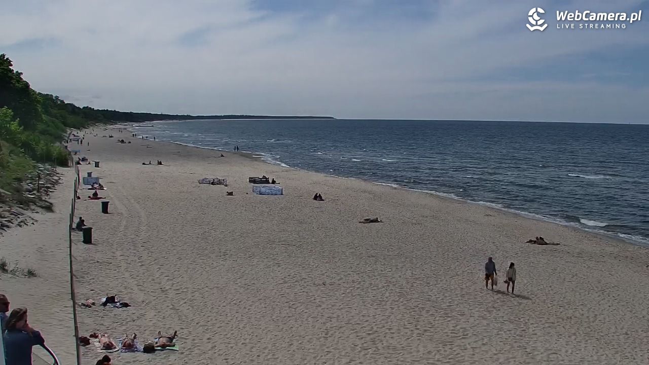 Kołobrzeg - widok na plażę zachodnią - 31 maj 2026, 14:41