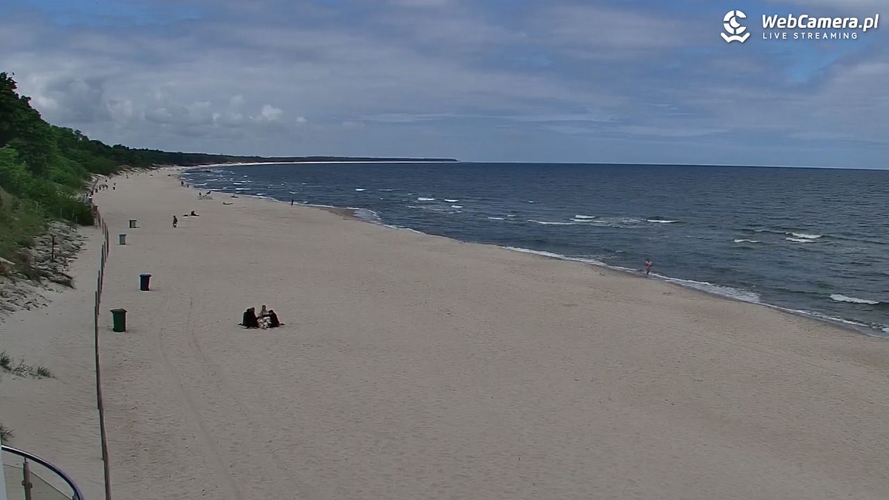 Kołobrzeg - widok na plażę zachodnią - 31 maj 2026, 10:46