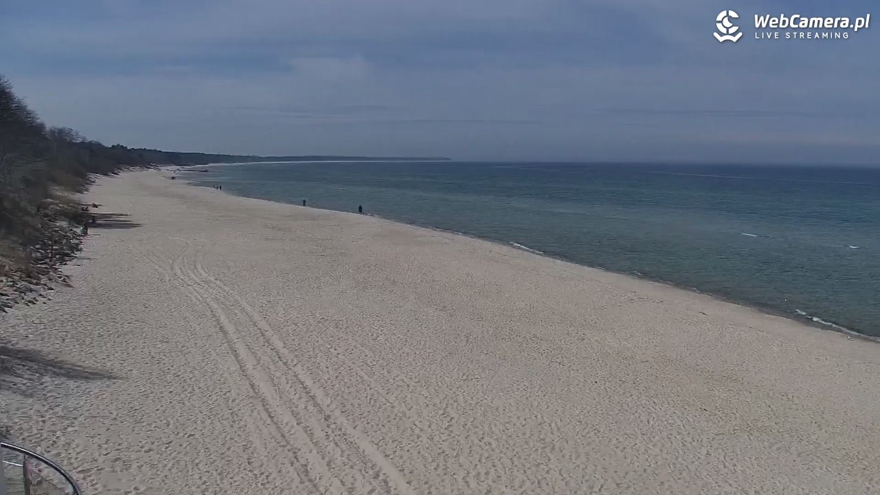 Kołobrzeg - widok na plażę zachodnią - 18 kwiecień 2026, 12:14