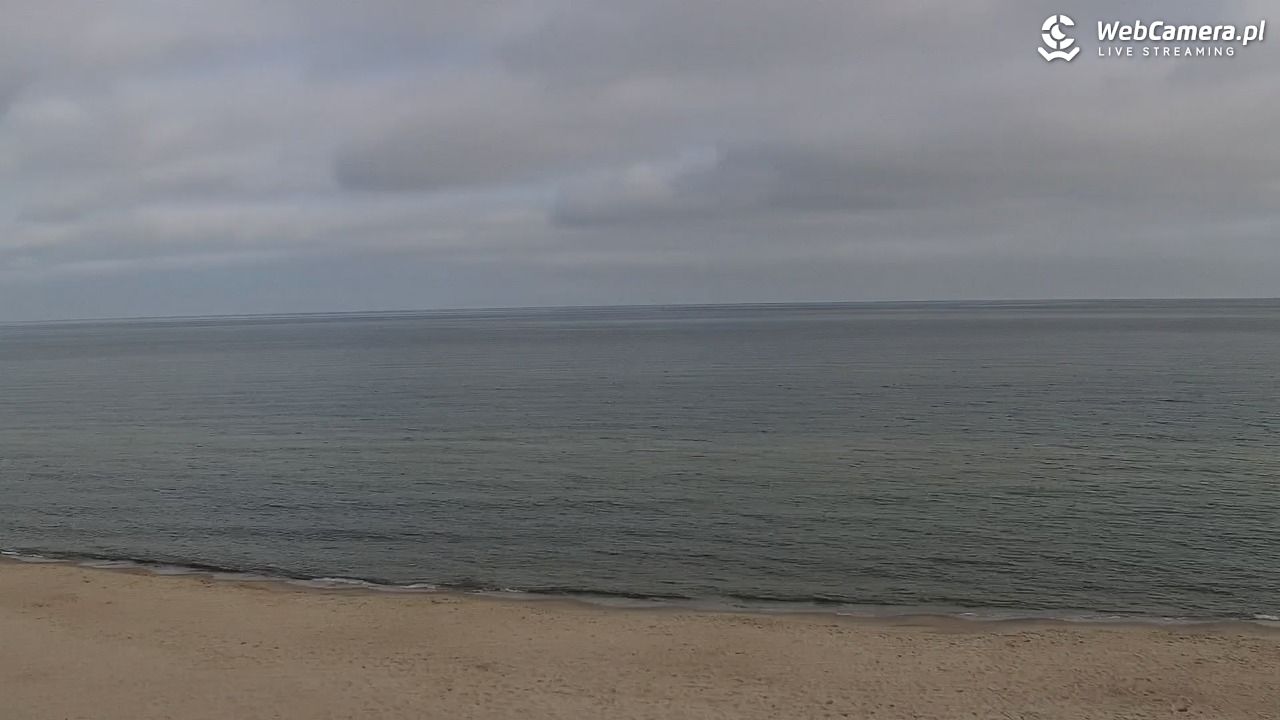 Kołobrzeg - widok na plażę zachodnią - 01 czerwiec 2026, 07:56