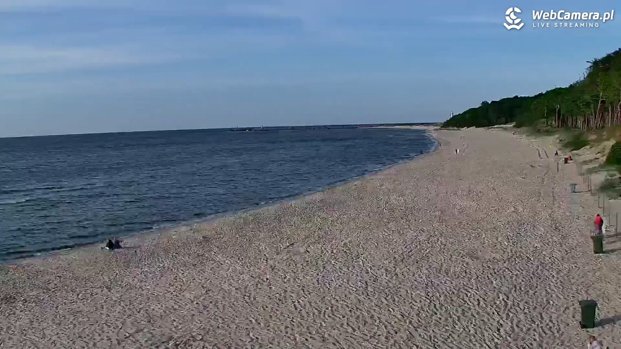 Kołobrzeg - widok na plażę zachodnią - 02 czerwiec 2026, 19:17