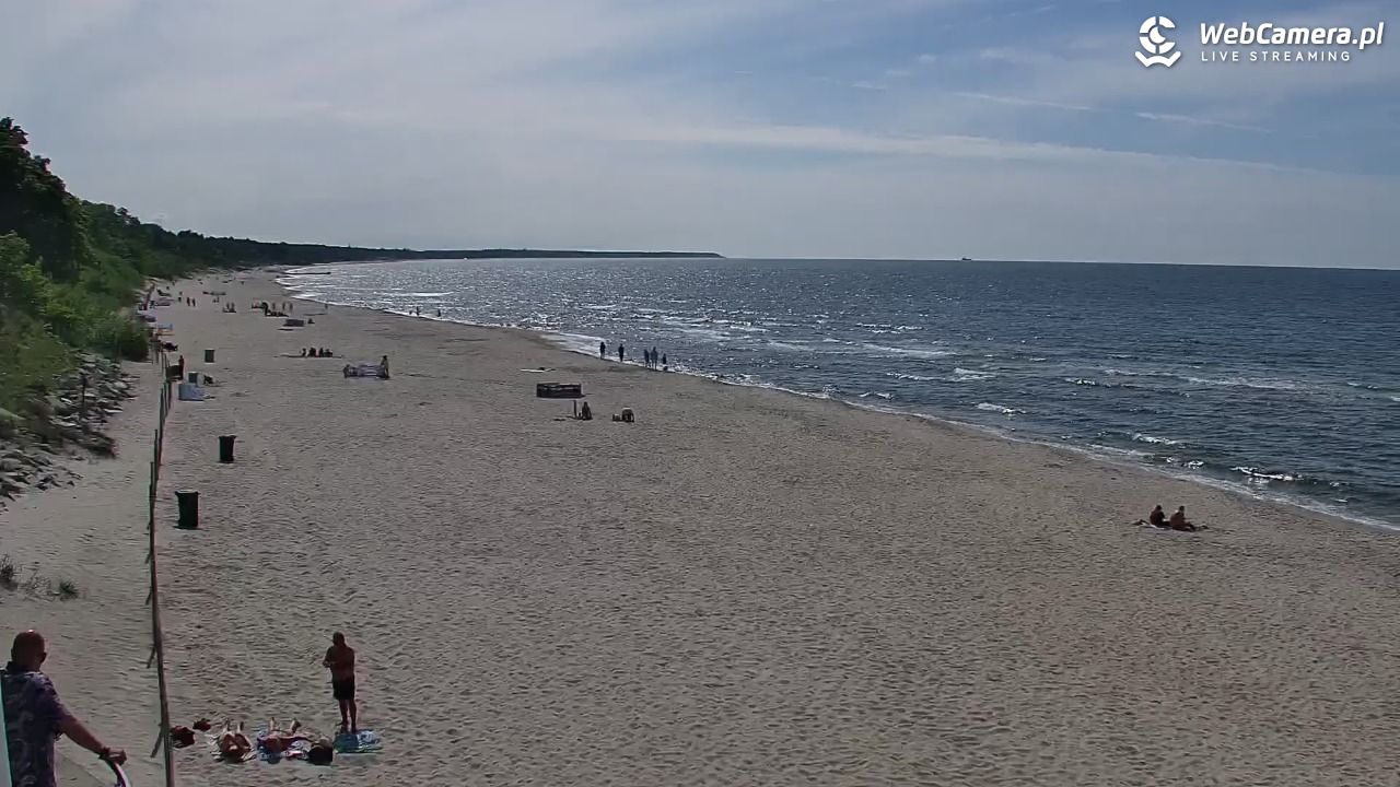 Kołobrzeg - widok na plażę zachodnią - 31 maj 2026, 15:49