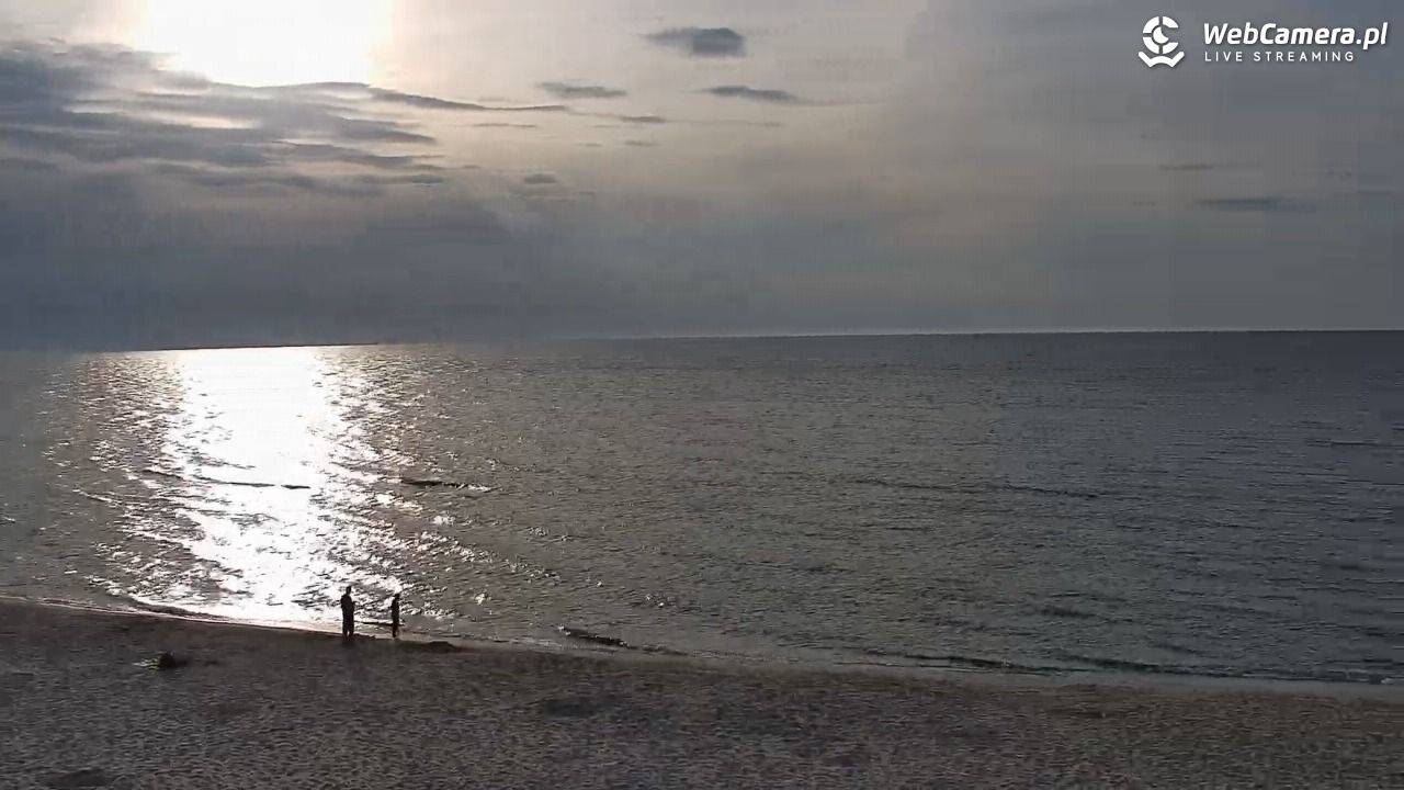 Kołobrzeg - widok na plażę zachodnią - 02 czerwiec 2026, 19:31