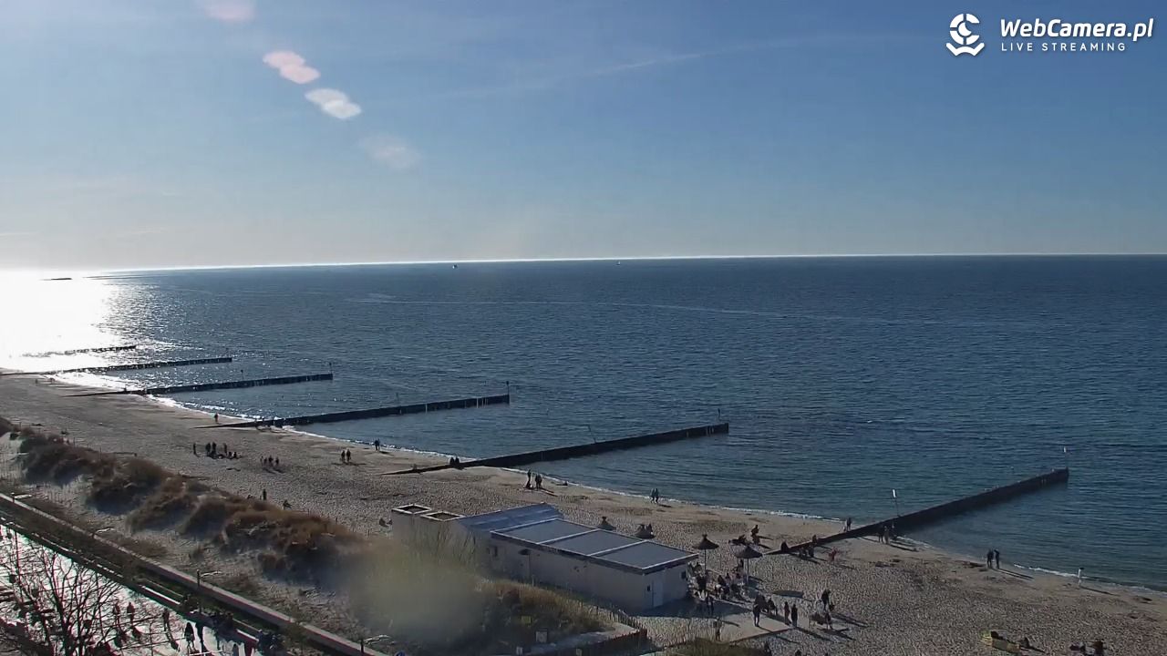 KOŁOBRZEG - widok na plażę - 01 maj 2026, 18:01