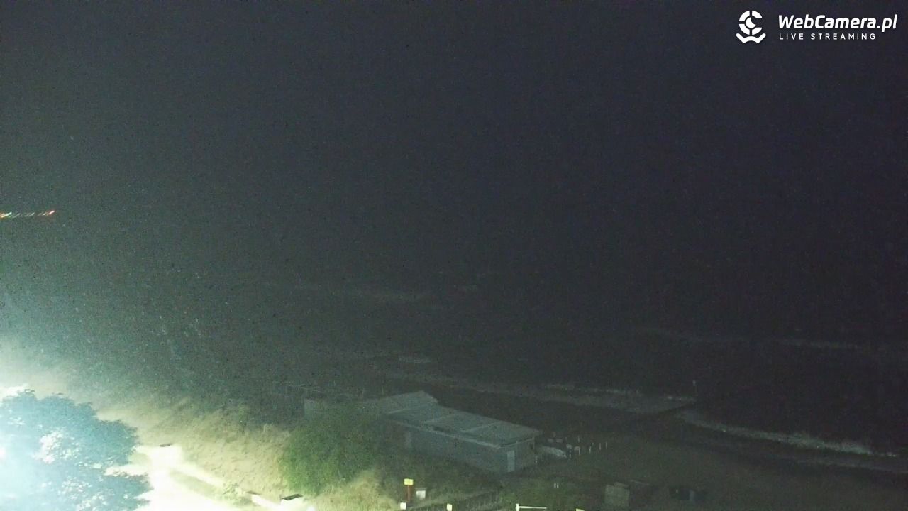 KOŁOBRZEG - widok na plażę - 14 czerwiec 2026, 02:41