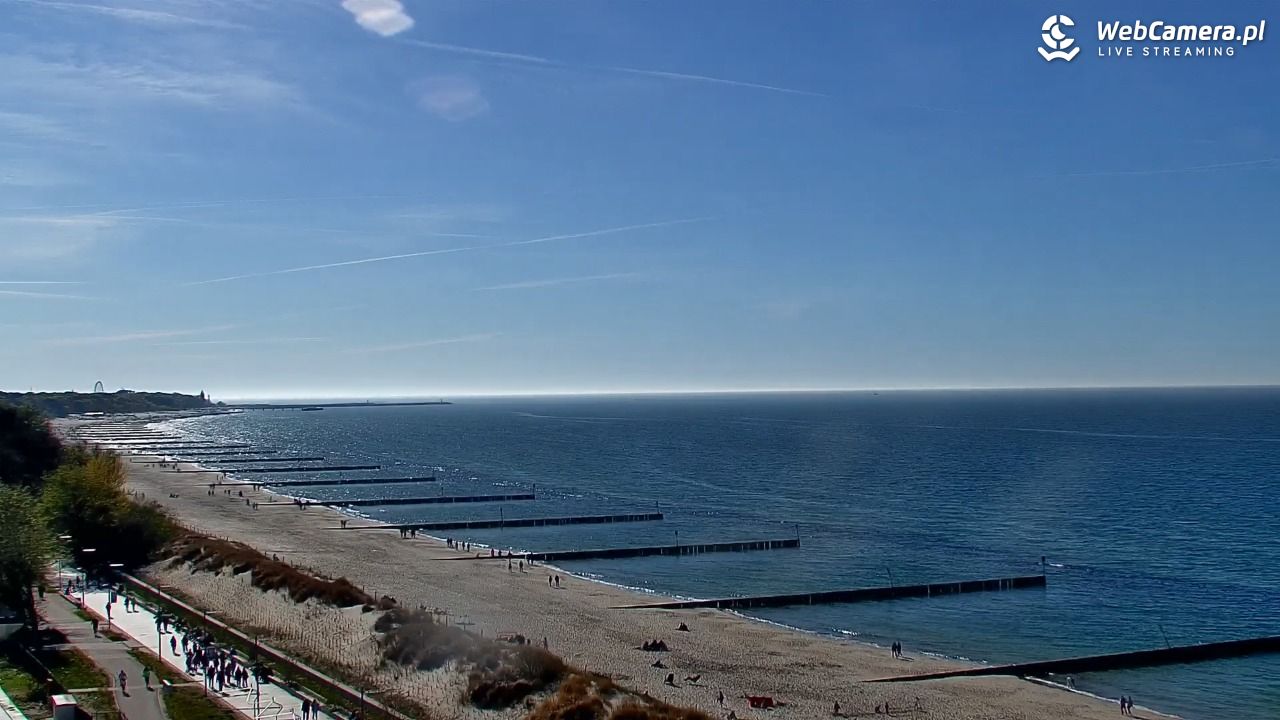 KOŁOBRZEG - widok na plażę - 01 maj 2026, 16:47