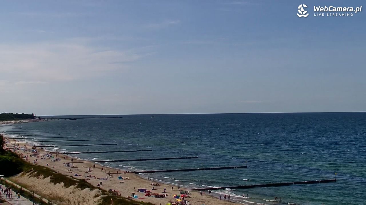 KOŁOBRZEG - widok na plażę - 02 sierpień 2026, 14:29