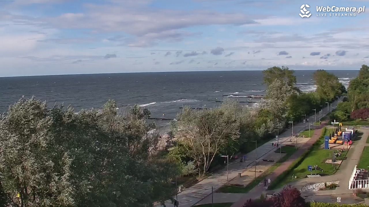 KOŁOBRZEG - widok na plażę - 14 czerwiec 2026, 18:30