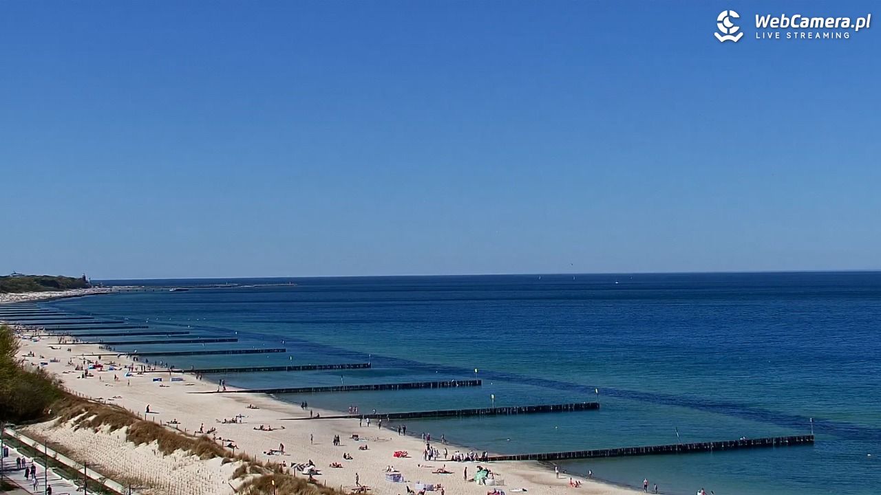 KOŁOBRZEG - widok na plażę - 02 maj 2026, 12:18