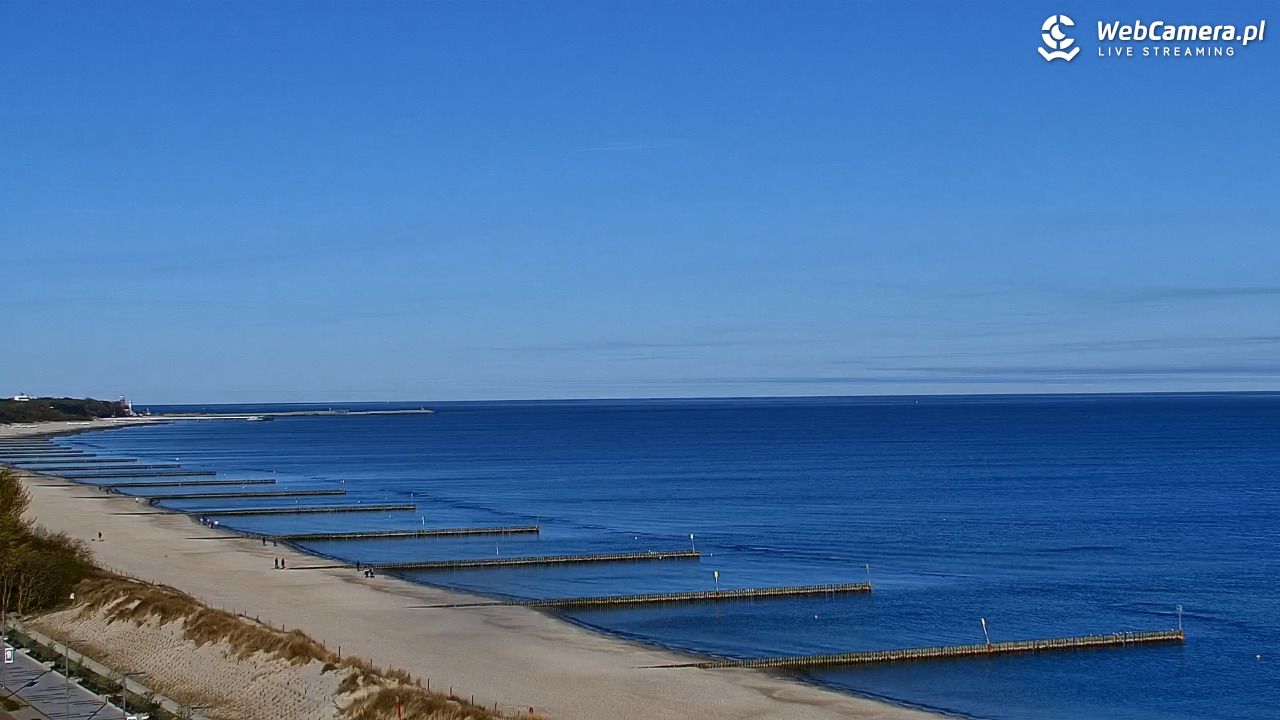 KOŁOBRZEG - widok na plażę - 02 maj 2026, 07:56