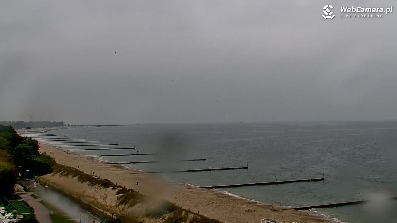 KOŁOBRZEG - widok na plażę - 29 sierpień 2025, 14:39
