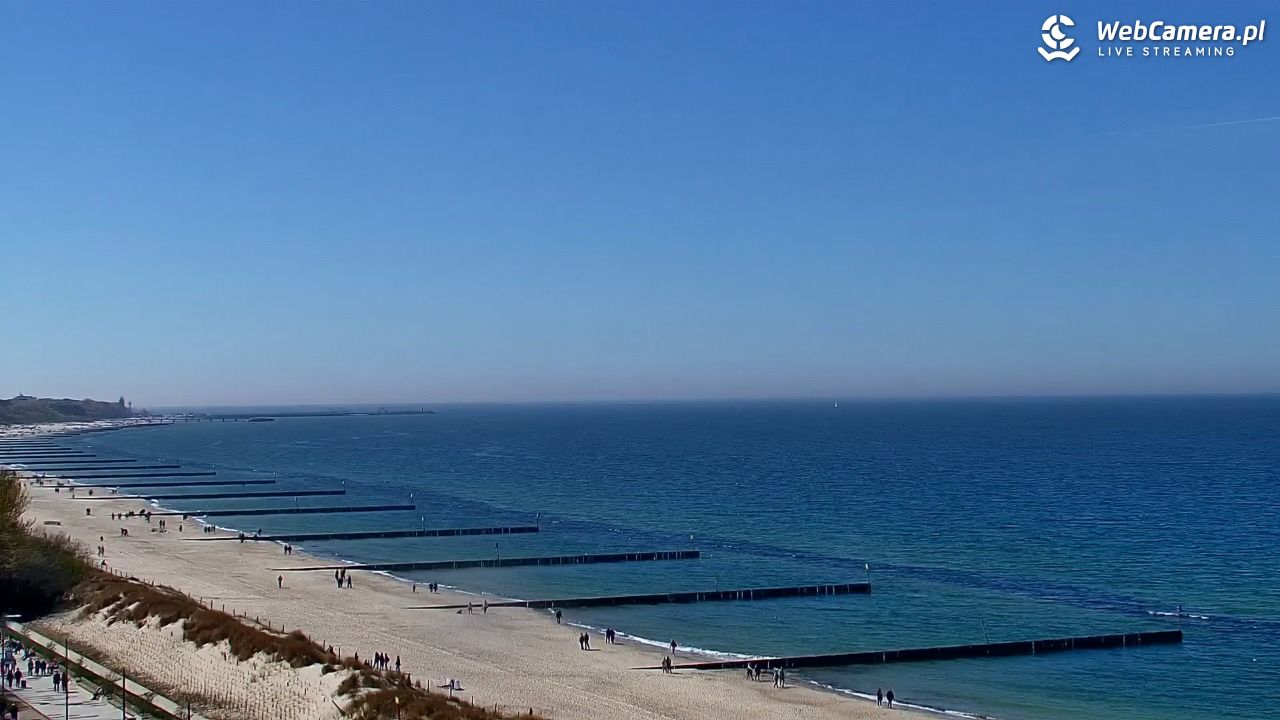 KOŁOBRZEG - widok na plażę - 01 maj 2026, 14:26