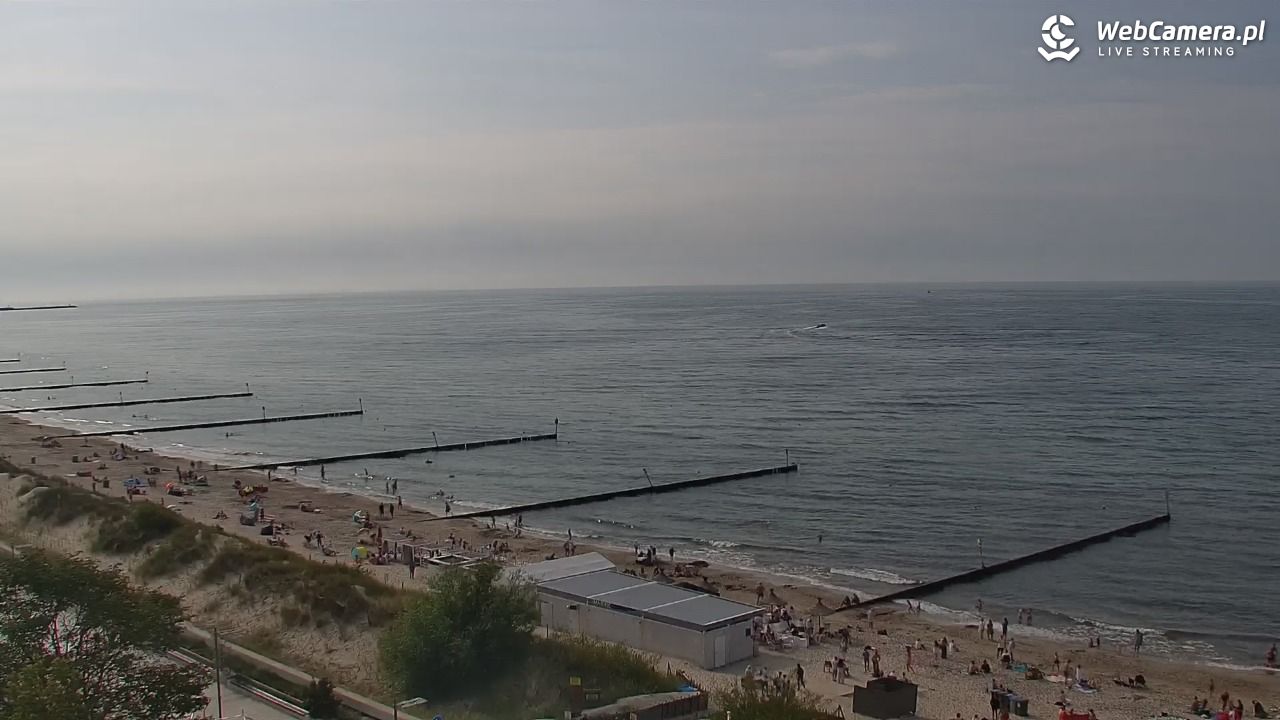 KOŁOBRZEG - widok na plażę - 31 lipiec 2026, 17:09