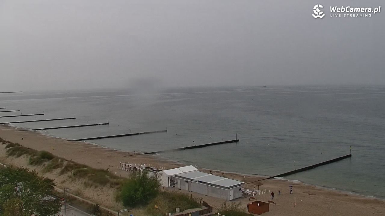 KOŁOBRZEG - widok na plażę - 29 sierpień 2025, 15:59