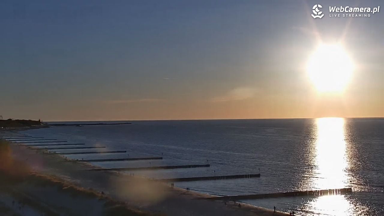 KOŁOBRZEG - widok na plażę - 01 maj 2026, 19:52
