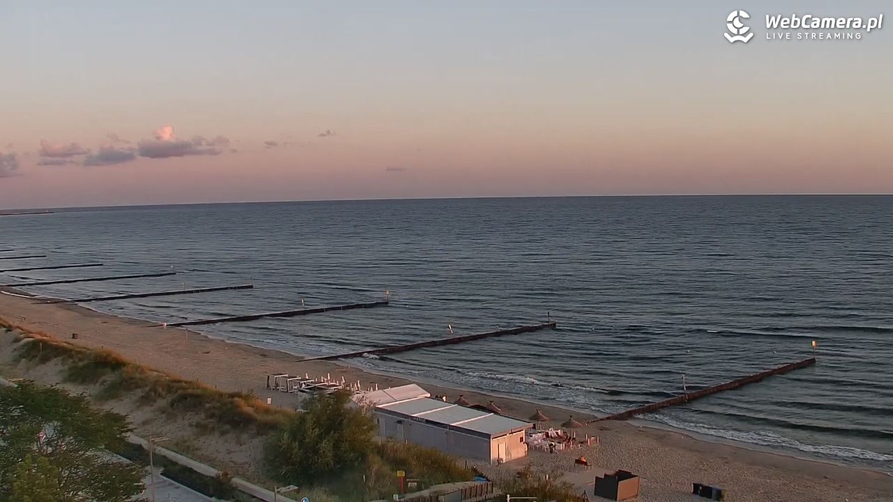 KOŁOBRZEG - widok na plażę - 02 sierpień 2026, 05:22