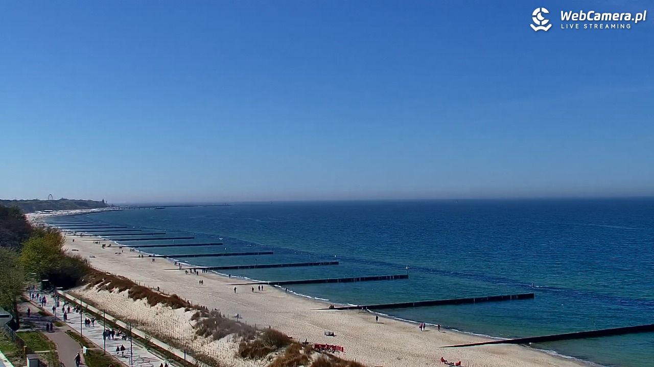 KOŁOBRZEG - widok na plażę - 01 maj 2026, 14:13