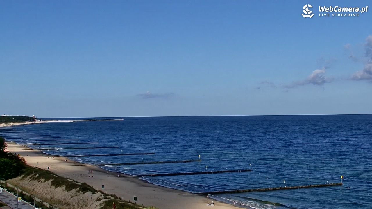 KOŁOBRZEG - widok na plażę - 02 sierpień 2026, 09:19