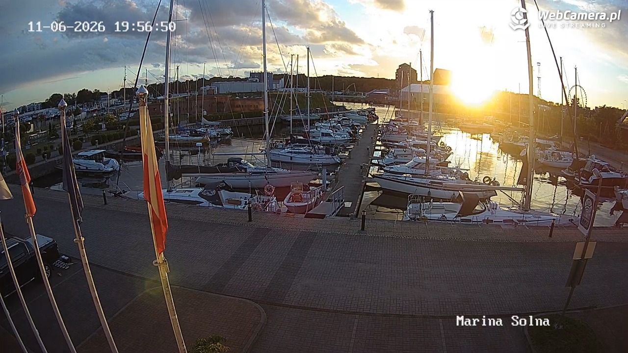 Kołobrzeg - Marina LIVE - 11 czerwiec 2026, 21:03