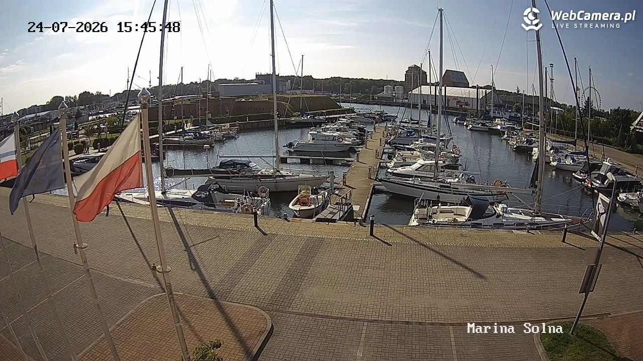 Kołobrzeg - Marina LIVE - 24 lipiec 2026, 16:53