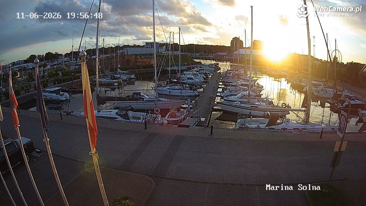 Kołobrzeg - Marina LIVE - 11 czerwiec 2026, 21:03