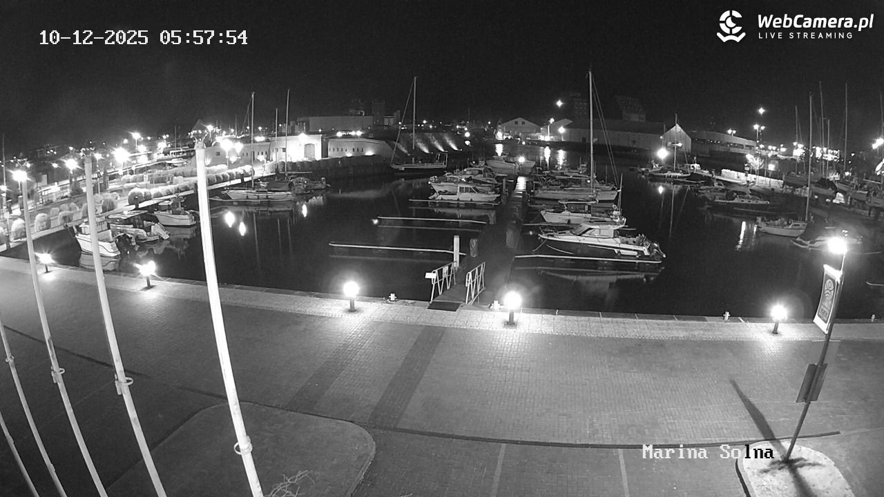 Kołobrzeg - Marina LIVE - 10 grudzień 2025, 05:59