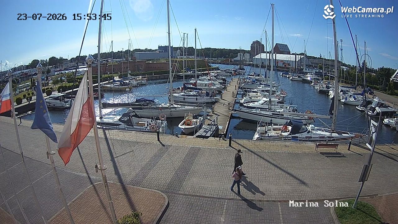 Kołobrzeg - Marina LIVE - 23 lipiec 2026, 17:01