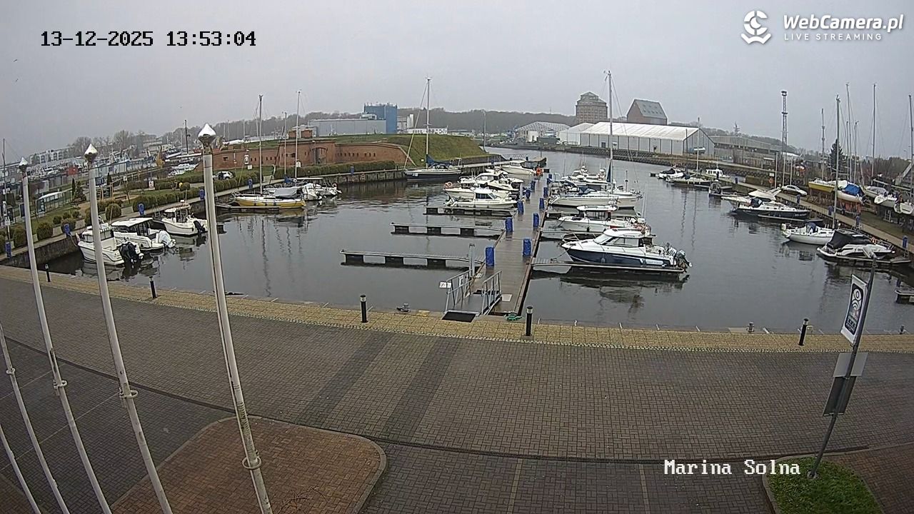 Kołobrzeg - Marina LIVE - 13 grudzień 2025, 13:55