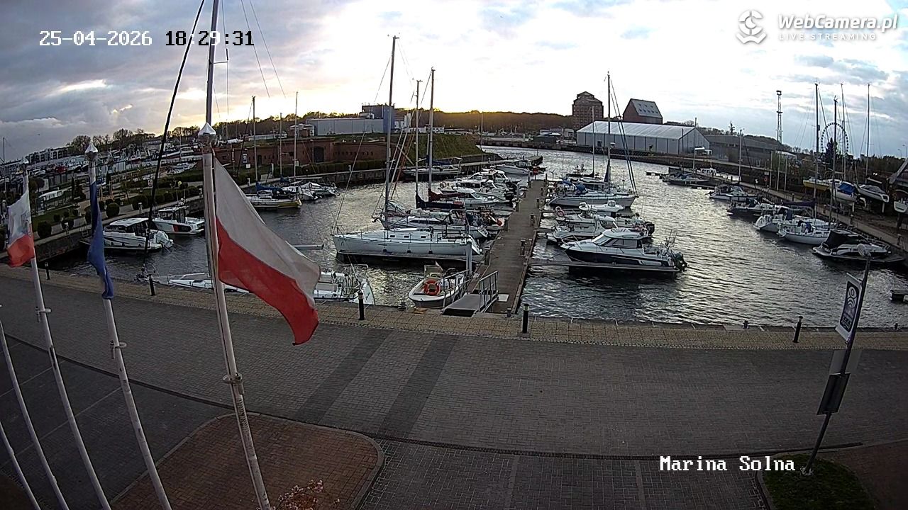 Kołobrzeg - Marina LIVE - 25 kwiecień 2026, 19:34