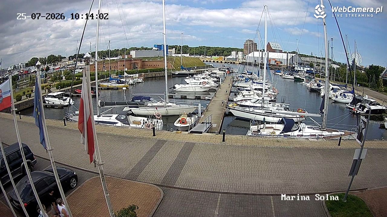 Kołobrzeg - Marina LIVE - 25 lipiec 2026, 11:22