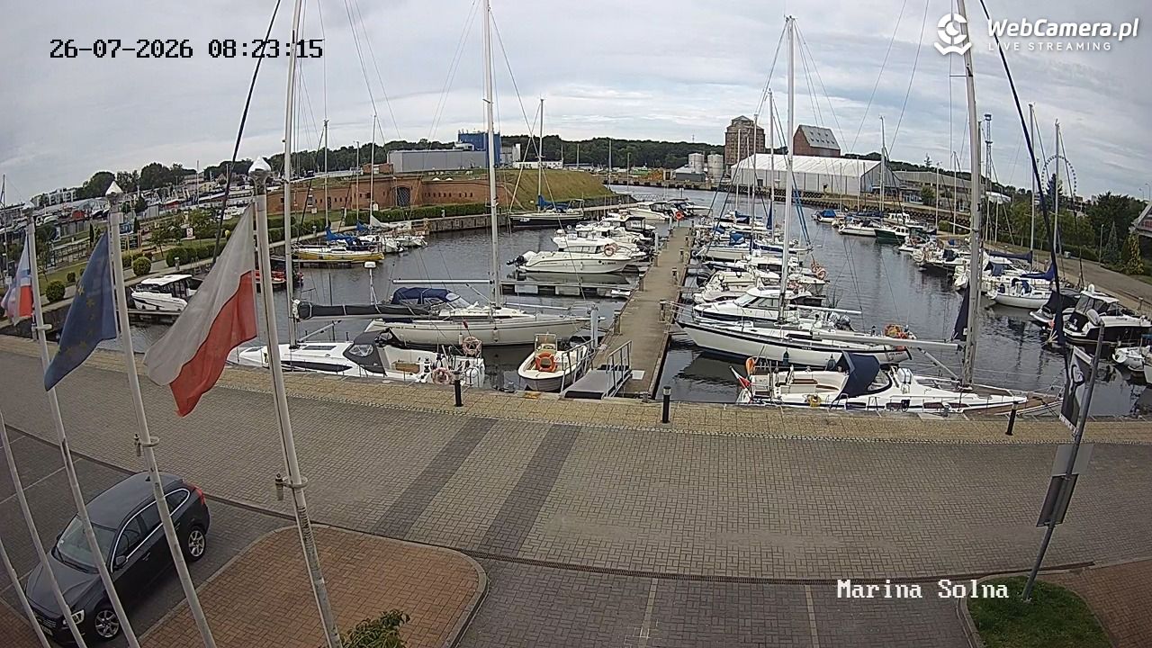Kołobrzeg - Marina LIVE - 26 lipiec 2026, 09:31