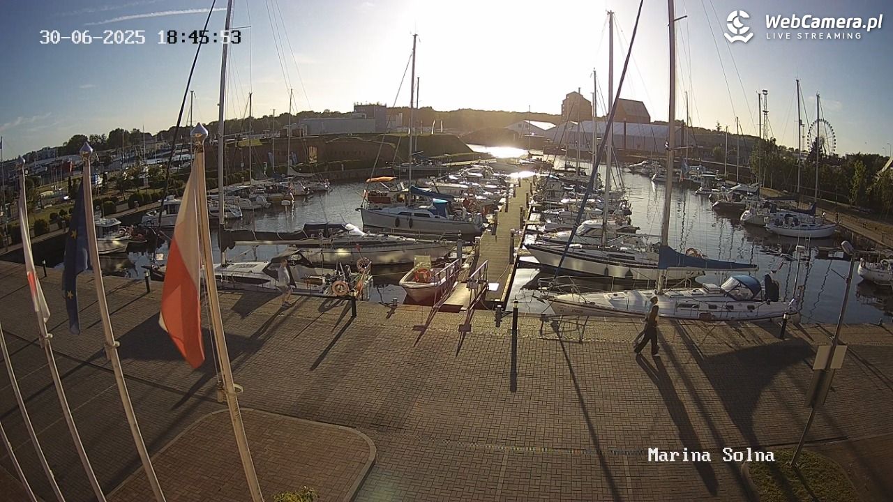 Kołobrzeg - Marina LIVE - 30 czerwiec 2025, 19:38