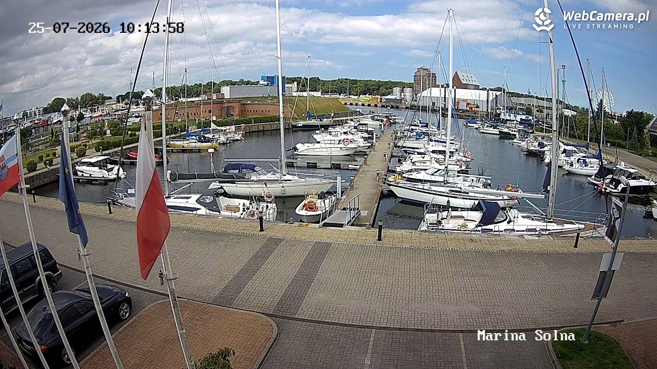 Kołobrzeg - Marina LIVE - 25 lipiec 2026, 11:22
