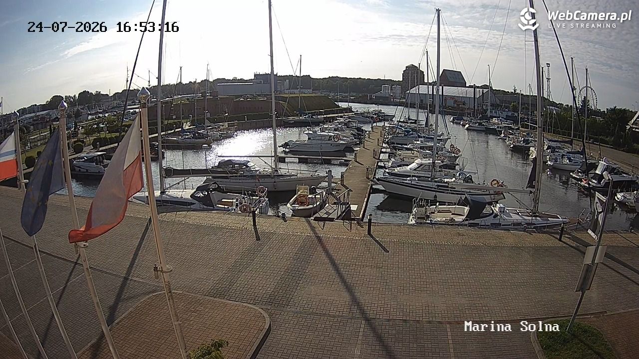 Kołobrzeg - Marina LIVE - 24 lipiec 2026, 18:01