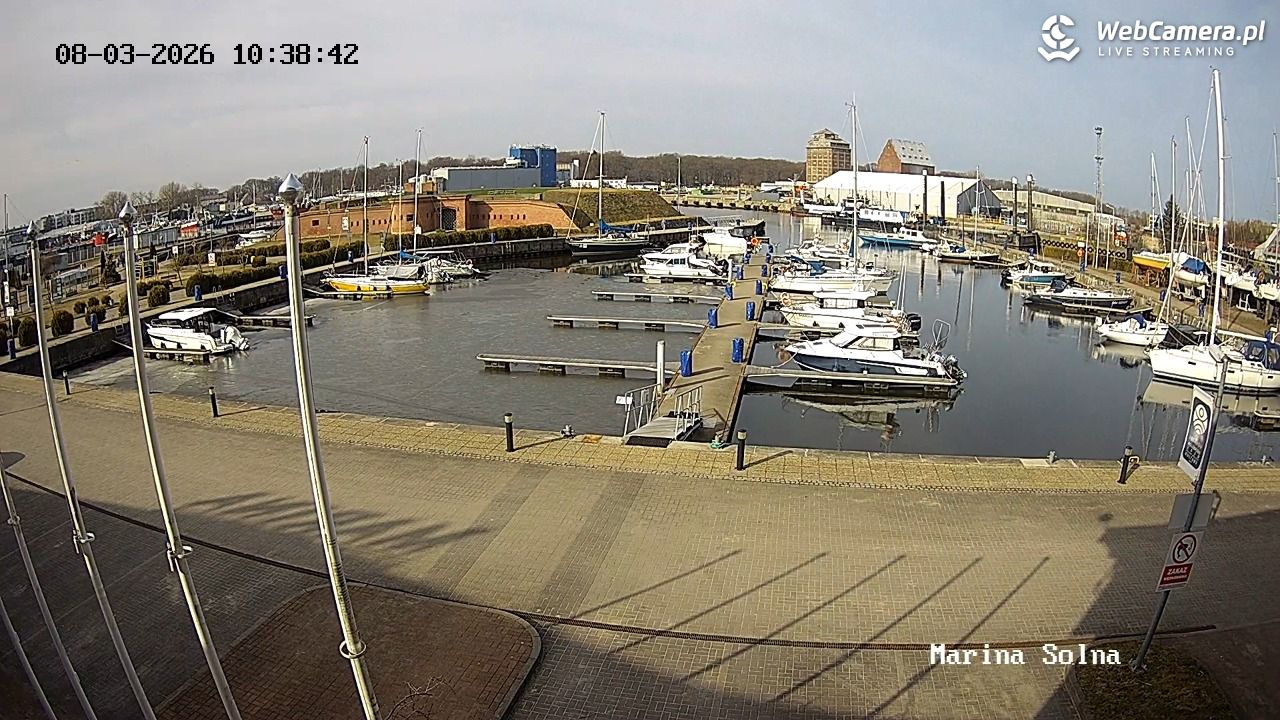 Kołobrzeg - Marina LIVE - 08 marzec 2026, 10:43