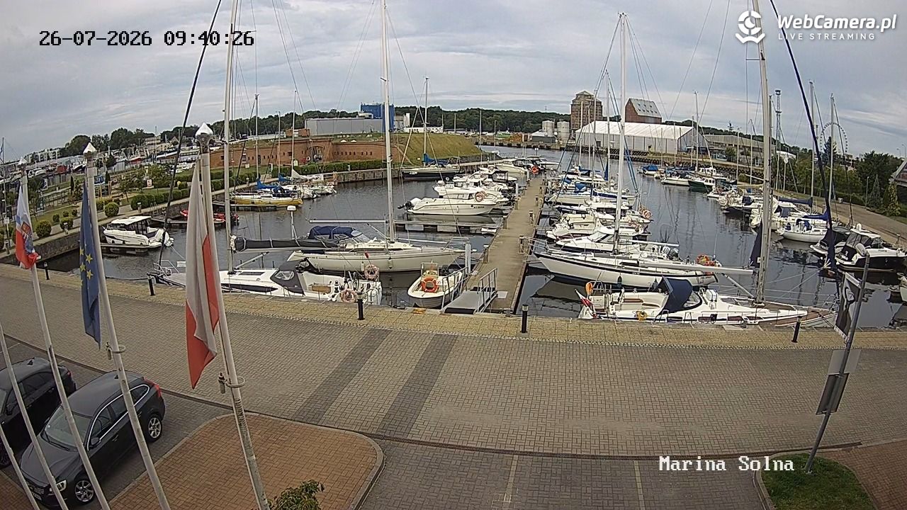 Kołobrzeg - Marina LIVE - 26 lipiec 2026, 10:48