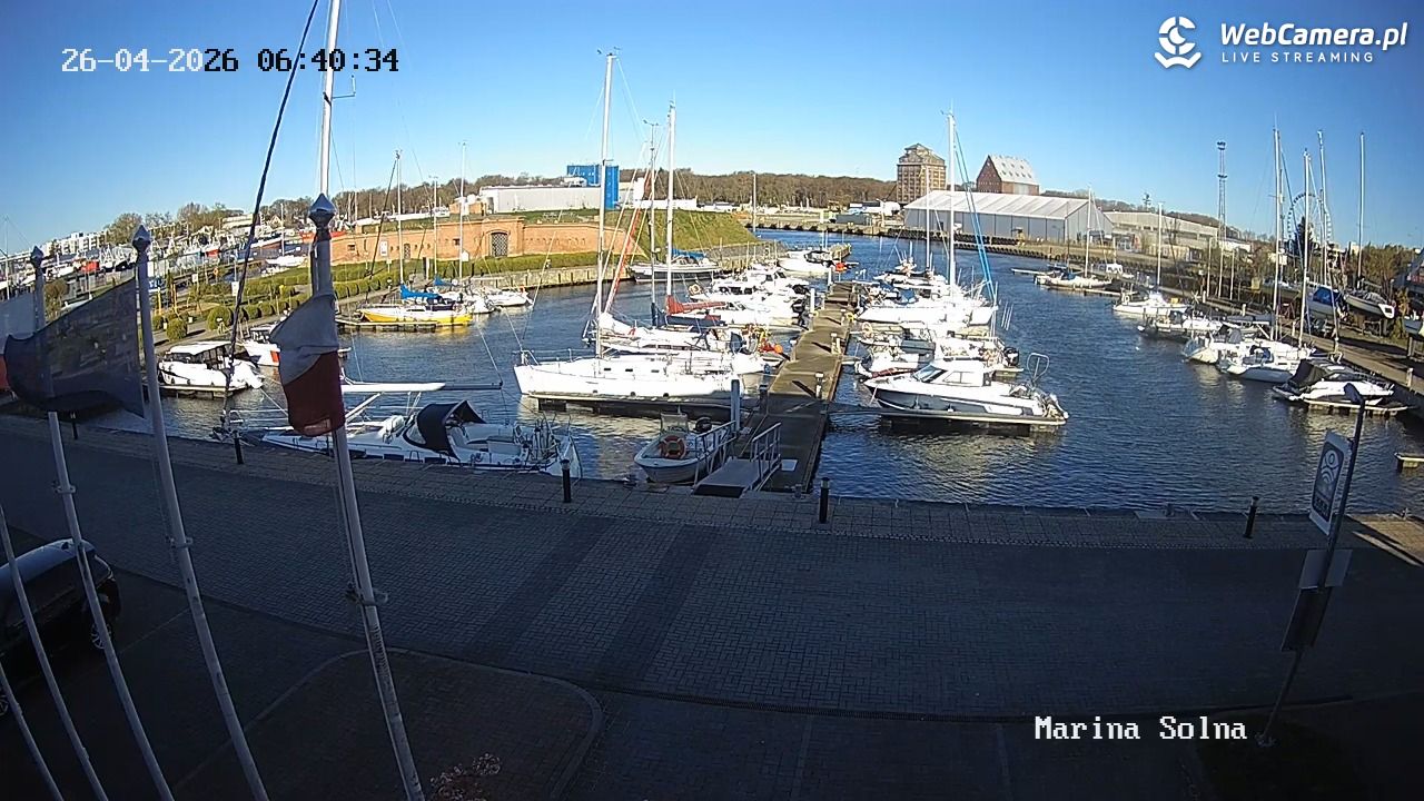 Kołobrzeg - Marina LIVE - 26 kwiecień 2026, 07:45