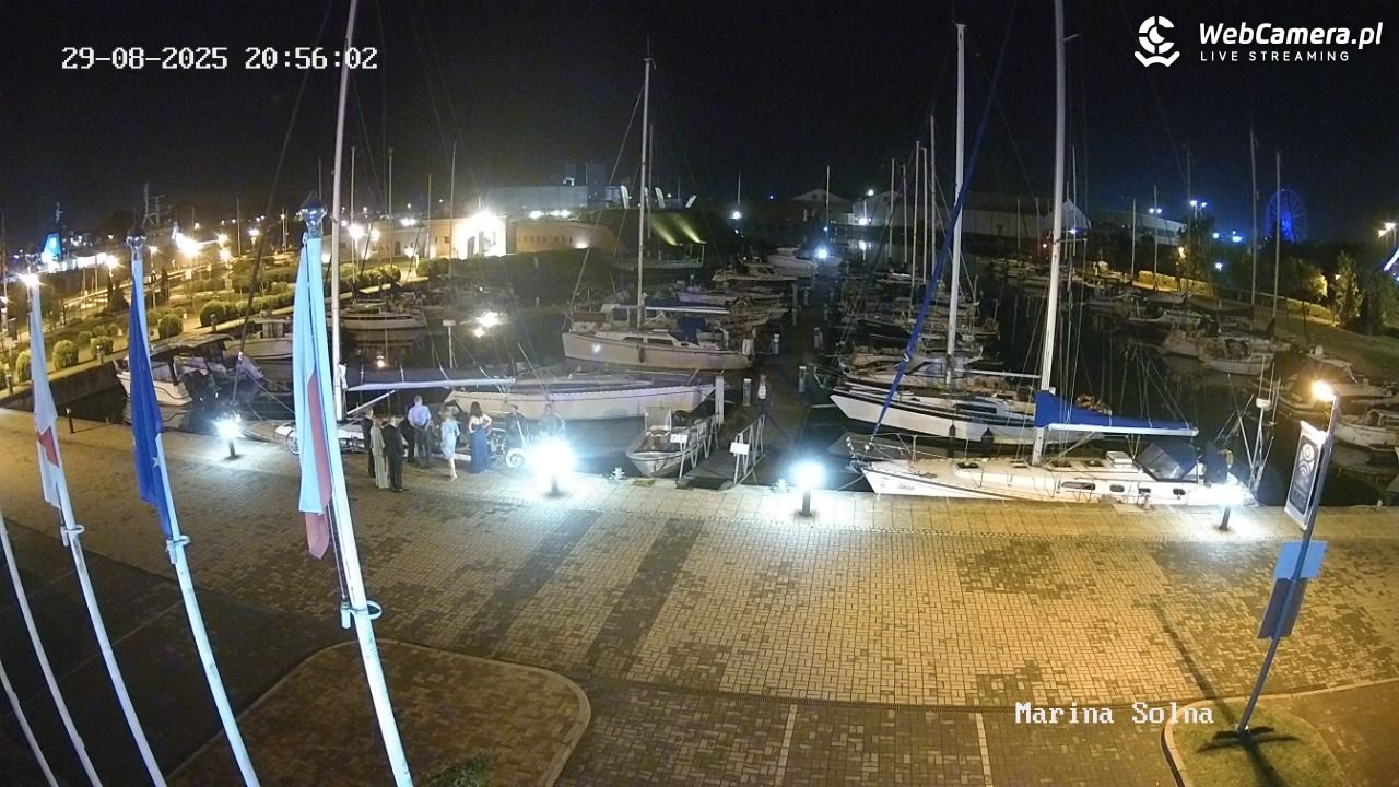 Kołobrzeg - Marina LIVE - 29 sierpień 2025, 21:50