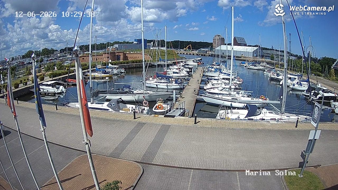 Kołobrzeg - Marina LIVE - 12 czerwiec 2026, 11:36