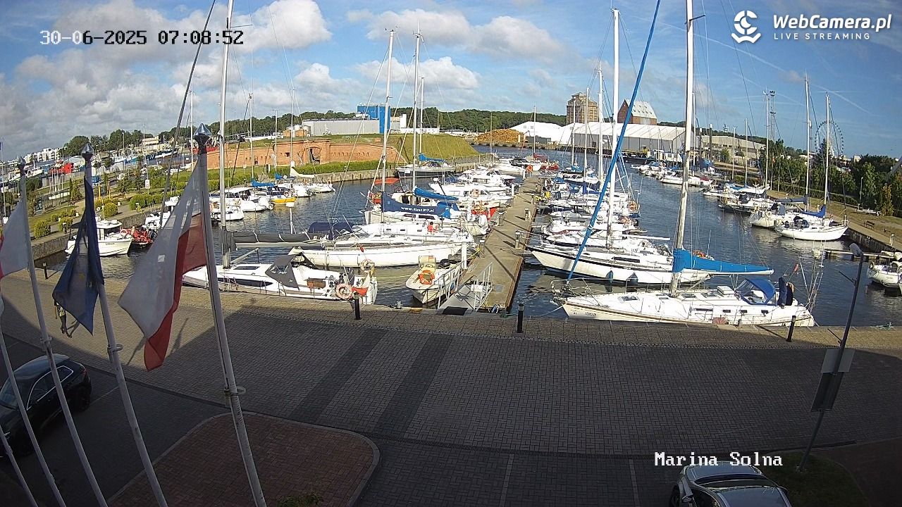 Kołobrzeg - Marina LIVE - 30 czerwiec 2025, 08:01