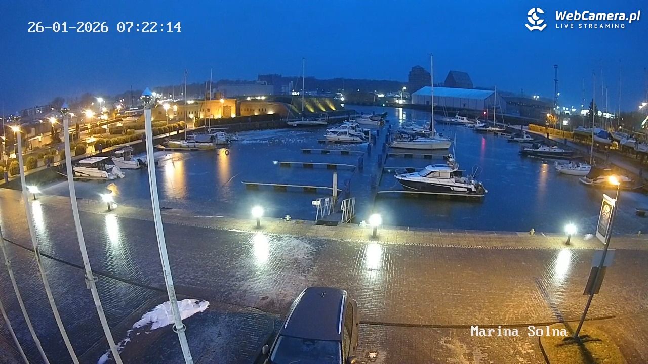 Kołobrzeg - Marina LIVE - 26 styczeń 2026, 07:25
