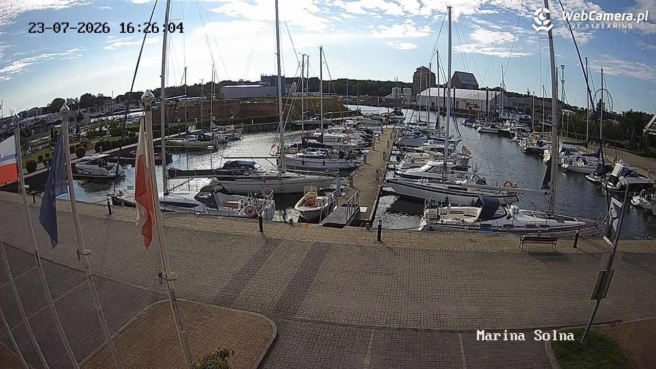 Kołobrzeg - Marina LIVE - 23 lipiec 2026, 17:33