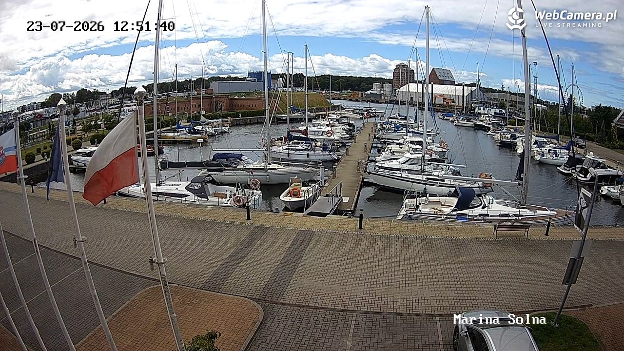 Kołobrzeg - Marina LIVE - 23 lipiec 2026, 13:59