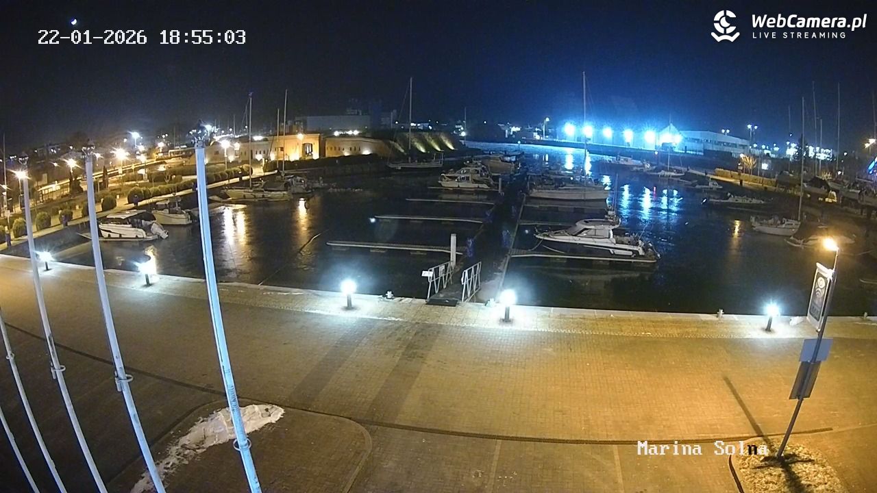 Kołobrzeg - Marina LIVE - 22 styczeń 2026, 18:58