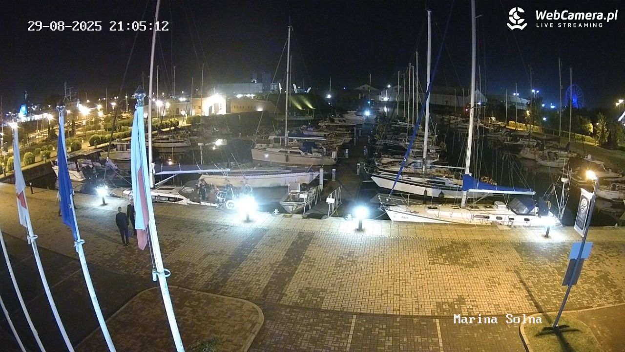 Kołobrzeg - Marina LIVE - 29 sierpień 2025, 21:59