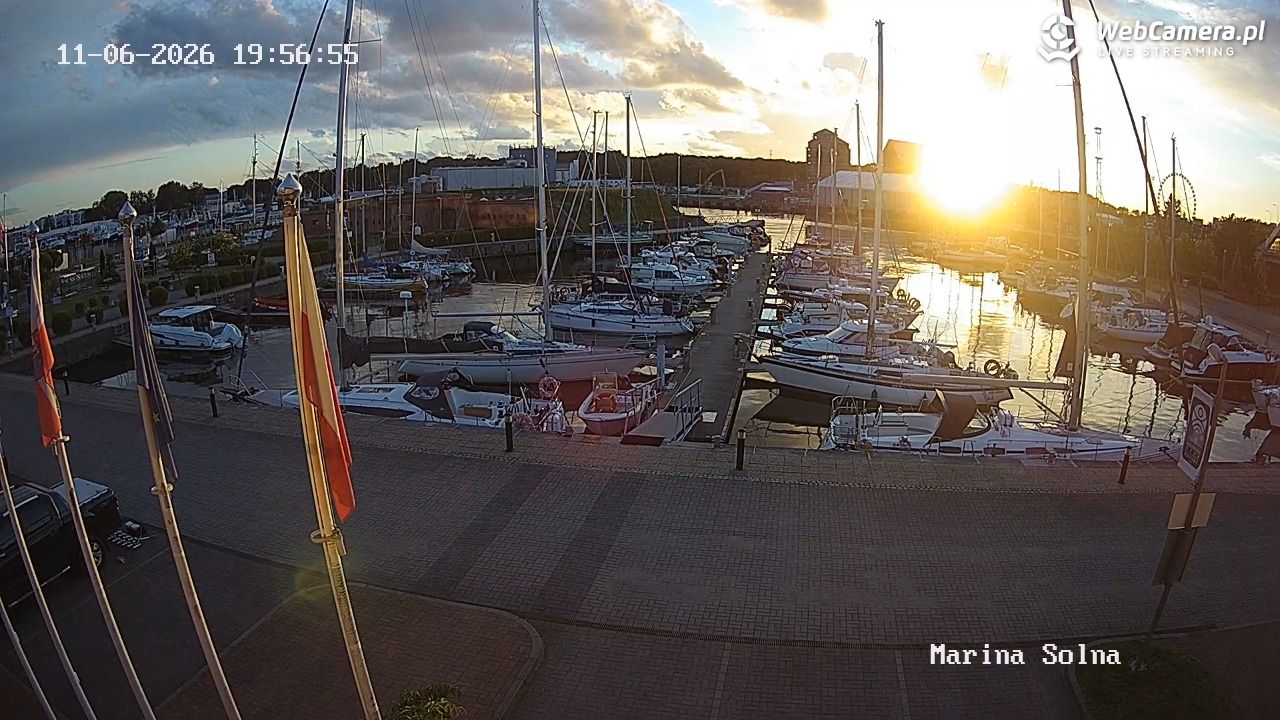 Kołobrzeg - Marina LIVE - 11 czerwiec 2026, 21:03